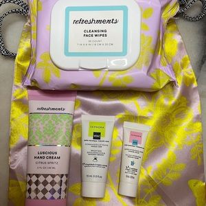 Ipsy Satin Bag with Samples